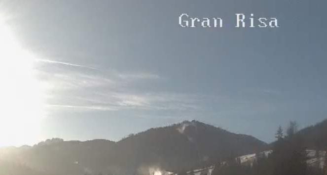 Webcam vom Chalet alla Cascata Richtung Gran Risa