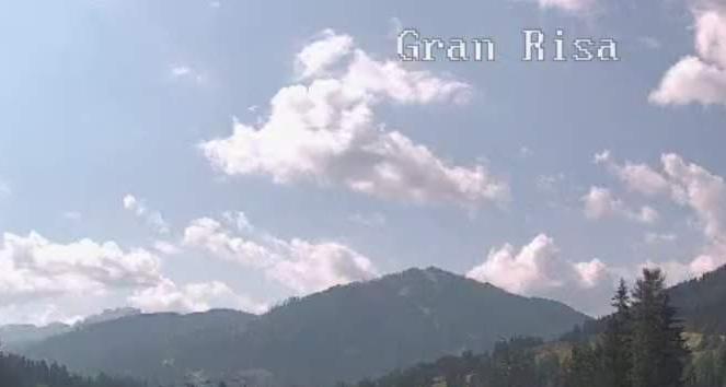 Webcam from Chalet alla Cascata towards Gran Risa